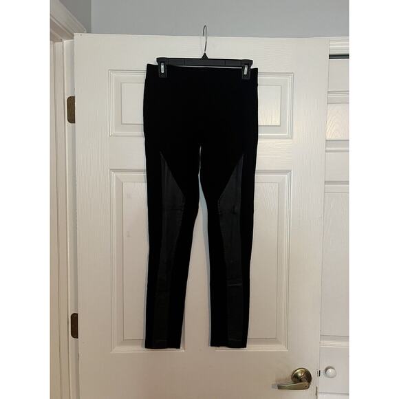 Women’s Two Tone Division Pants Black Wish Aus 10 Small Leggings Dress Pants - Picture 2 of 8